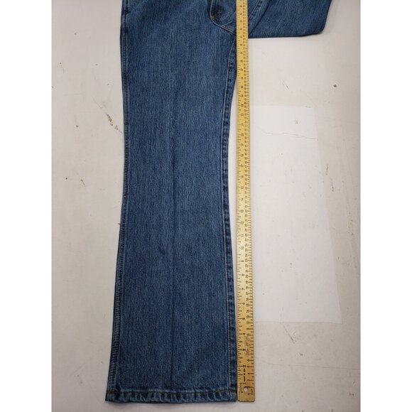 Cinch Jeans Mens 33x32 Blue Denim Orange Label Performance Western Cowboy - Picture 13 of 13